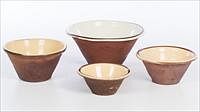 5081648: Group of Four Graduated Ceramic Mixing Bowls EL1QF