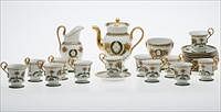 5081591: Limoges Porcelain Neoclassical Style Coffee Service for 12 EL1QF