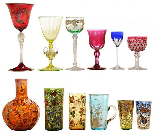 Collection of Twelve Richly Decorated