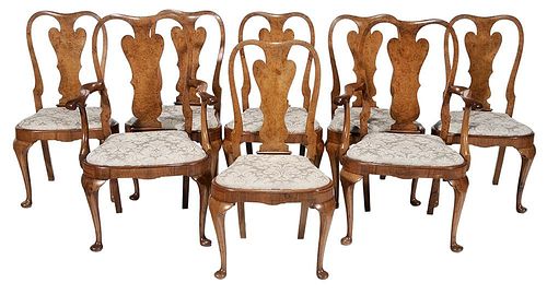 Set of Eight Queen Anne Style