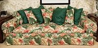5157872: Floral Upholstered Sofa EL3QJ