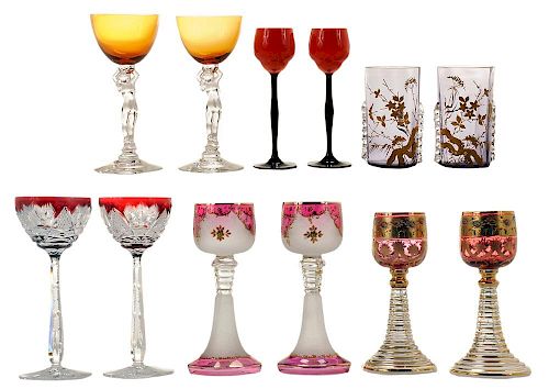 Drinking Glasses in Six Pairs