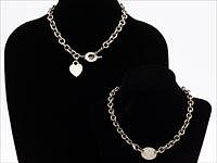 5226754: Two Tiffany & Co. Sterling Silver Tag Necklaces EL4QK