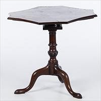 5226915: George III Mahogany Octagonal Tilt-Top Tea Table, 18th Century EL4QJ