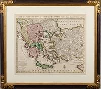 5226891: Guillaume de l'Isle (France, 1675-1726), Map of
 Greece, Etching and Engraving EL4QO