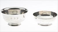 5226865: Two Revere Style Sterling Silver Bowls, One S. Kirk & Son EL4QQ