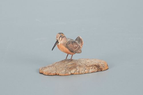 Miniature Woodcock, Allen J. King (1878-1963)