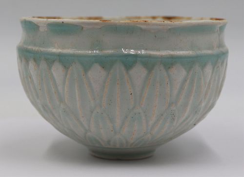 Chinese Qinbai Lotus Petal Bowl.