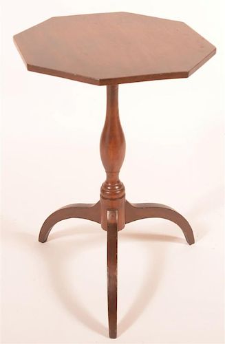 19th C. NE Spider Leg Candle Stand