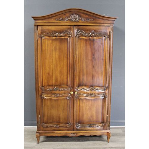Vintage French Provincial Armoire.