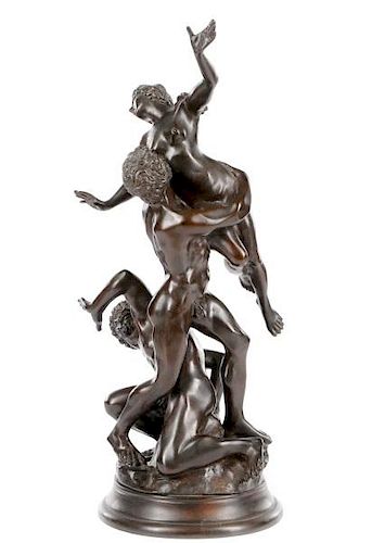 After Giambologna, "Rape of Sabine Women" Bronze