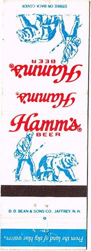 1972 Hamm's Beer MN-HAMM-43, A Beer Is A Beer Is A Beer Is... Until You've Tasted Hamm's, Saint Paul, Minnesota