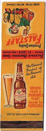 1941 Falstaff Beer MO-FALS-14, Saint Louis, Missouri