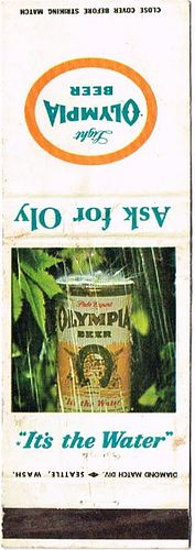 1962 Olympia Beer WA-OLY-10, Tumwater, Washington