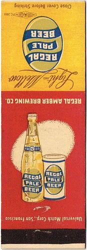 1950 Regal Pale Beer CA-RA-11, San Francisco, California