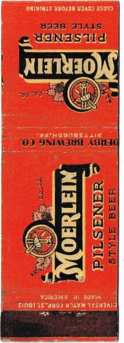 1938 Moerlein Pilsener Style Beer PA-DERBY-2, Pittsburgh, Pennsylvania