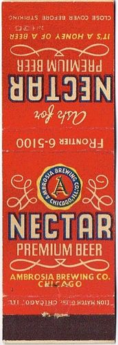 1946 Nectar Beer IL-AMB-4, Chicago, Illinois