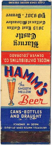 1936 Hamm's Beer MN-HAMM-MOD-10, Blarney Castle at 3015 East Colfax Denver, Colorado