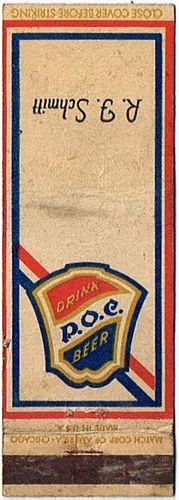1940 P.O.C. Beer OH-POC-3, RÂ FÂ Schmitt, Cleveland, Ohio