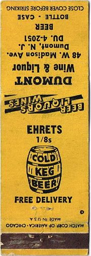 1935 Ehret's Beer NY-EHRET-1, Brooklyn, New York