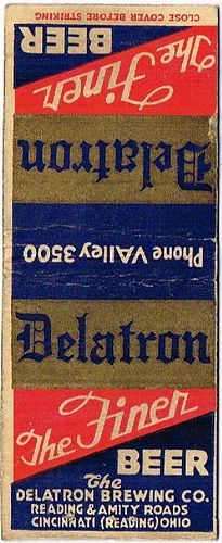 1934 Delatron Beer OH-DELA-1, Reading, Ohio