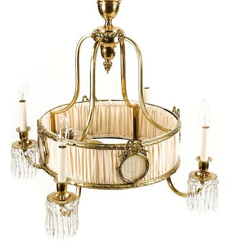Louis XVI Style Six Light Chandelier