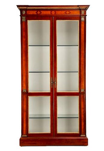 Neoclassical Style Display Cabinet, Widdicomb