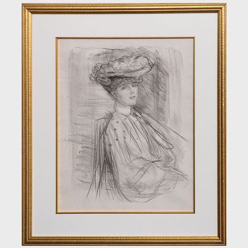 Albert de Belleroche (1864-1944): Madame LÃ©onardi; and Woman in a Hat 