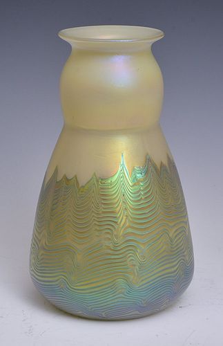 attributed to Loetz  Art Glass Vase