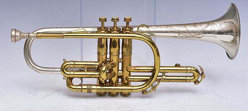 King Silvertone Trumpet