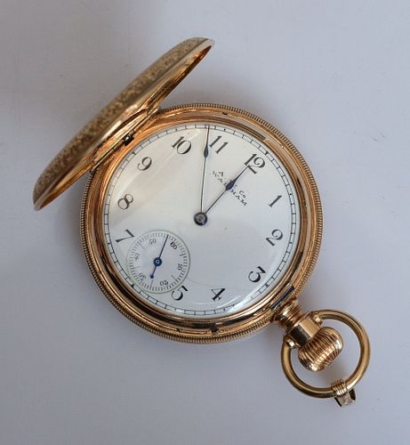 Waltham 14k Gold Ladies Pocket Watch