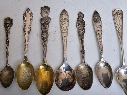 Collection of Souvenir Spoons