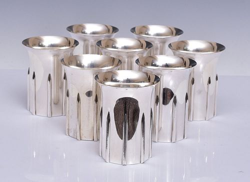 Muller-Munk Silver Plated Goblets (8)