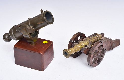 Two Miniature Cannons
