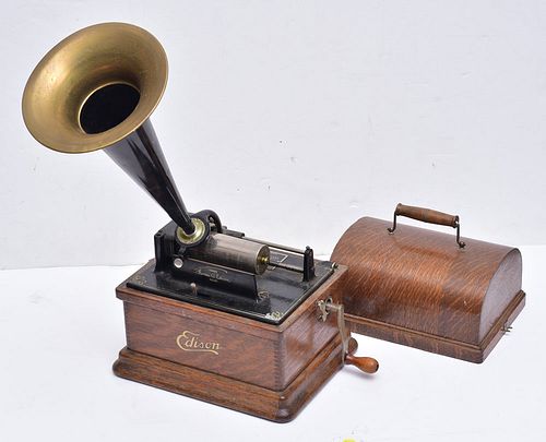 Edison Oak Phonograph