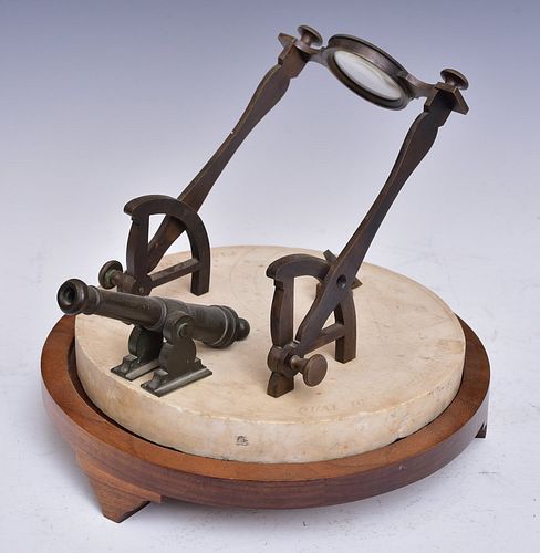 French Noon Cannon Sundial