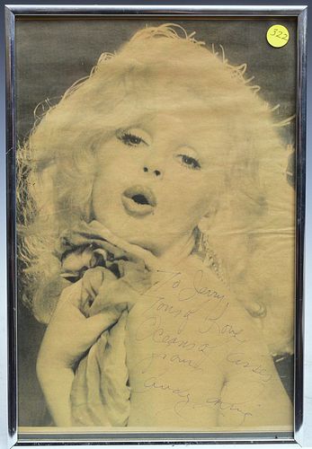 Candy Darling Autographed Image