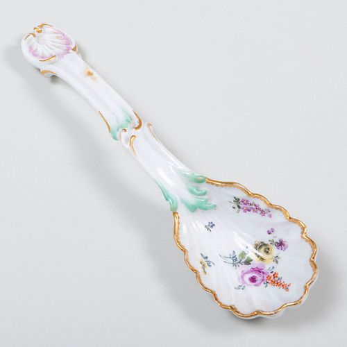 Meissen Porcelain Bon Bon Spoon