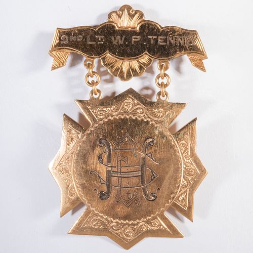 Military Medal for 2nd Lieutenant William P. Tenny