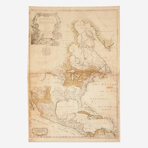 [Maps & Atlases] Senex, John North America Corrected From the Observations Communicated to the Royal Society at London, and the Royal Academy at Paris