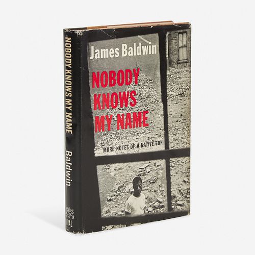 [African-Americana] Baldwin, James Nobody Knows My Name, More Notes of a Native Son