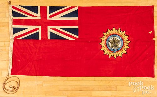 Variant flag of the British Indian Empire