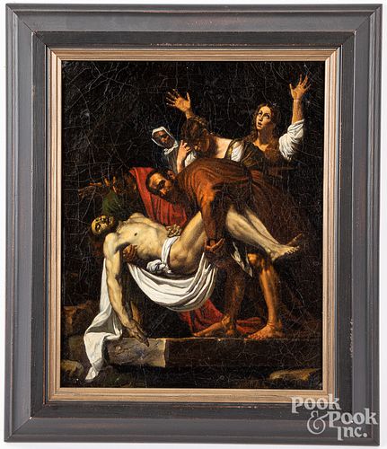 After Caravaggio, Deposition