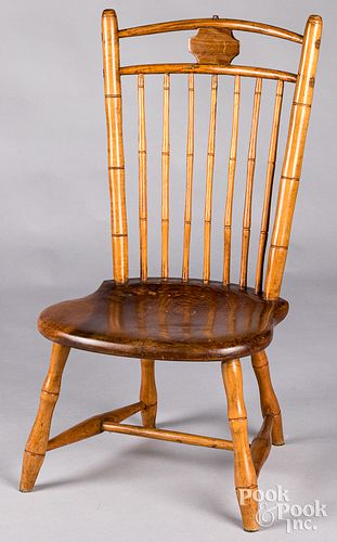 Child's birdcage Windsor chair 19th c.