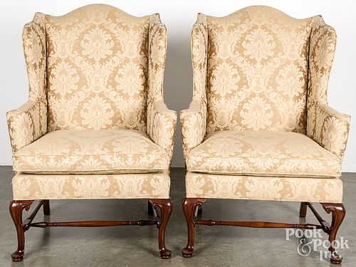 Pair of Southwood wing chairs.