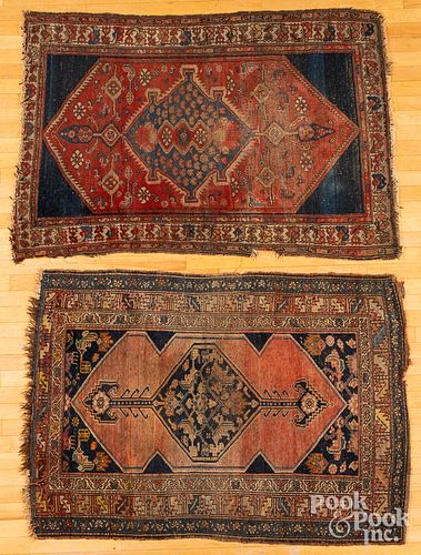 Two Hamadan carpets, early 20th c.