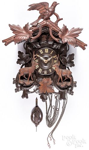 German Black Forest cuckoo clock, 20th c.