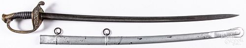 F. Horster Civil War foot officers sword