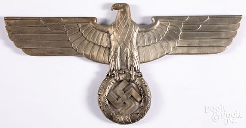 Copy of a German WWII aluminum Wehrmacht eagle