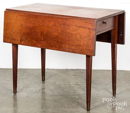 New England stained maple Pembroke table